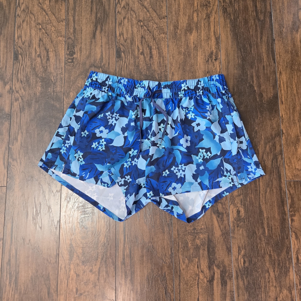 Kanu Surf Women's Blue Floral Swim Shorts
